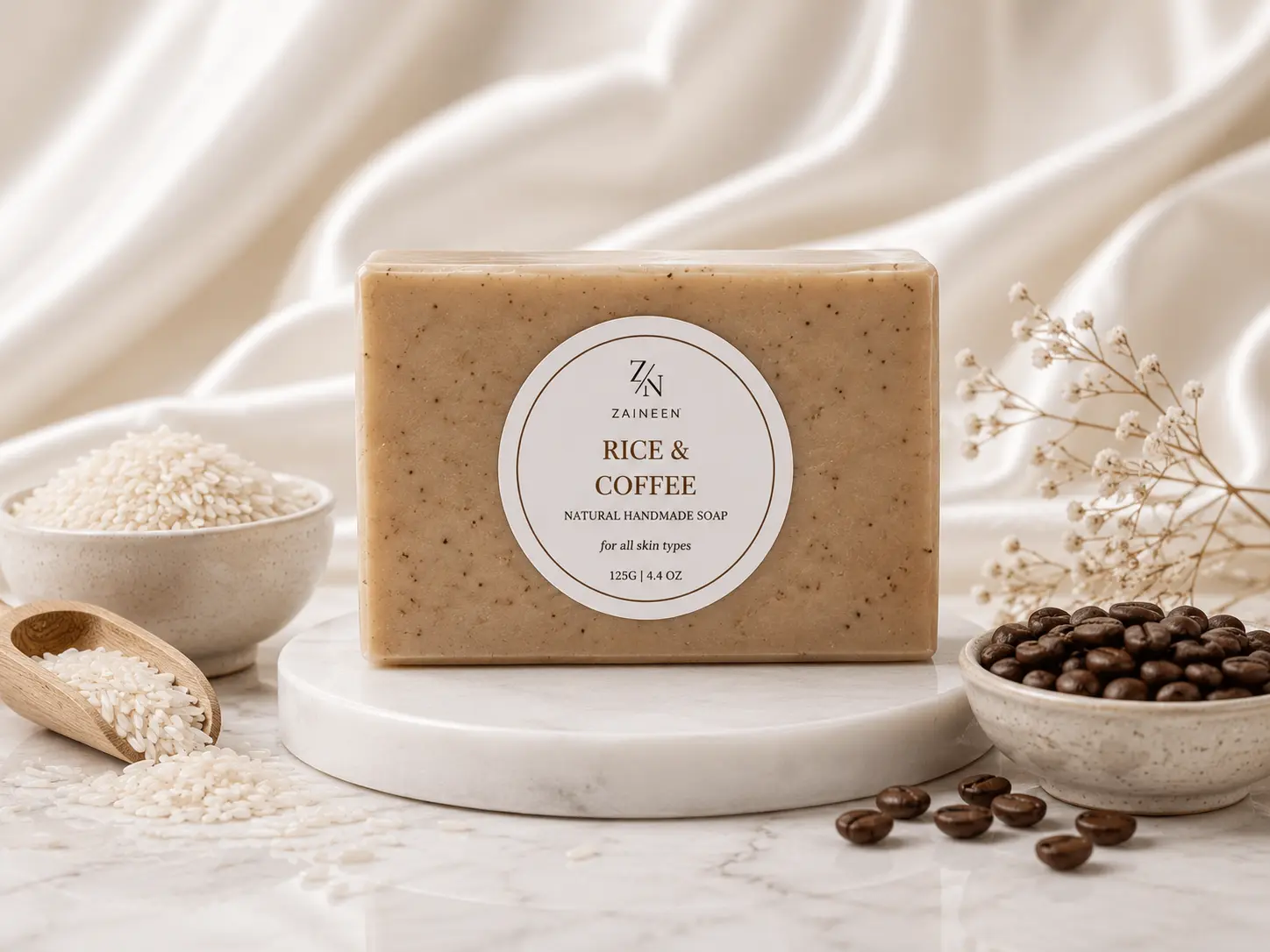 coffee Rice & Coffee Soap for Smooth & Revitalised Skin