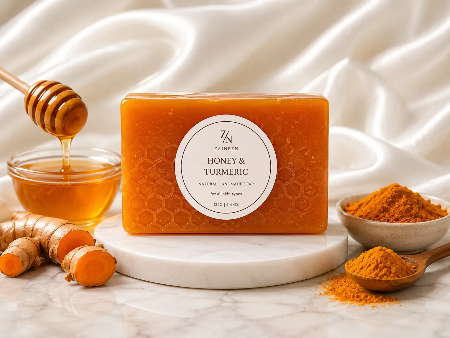 honey and termeric Honey & Turmeric Soap for Naturally Radiant Skin