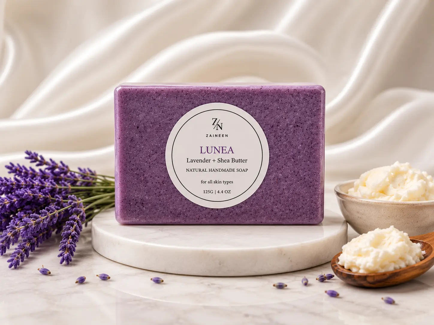 lavendar Lavender & Shea Butter Soap for Soft & Nourished Skin